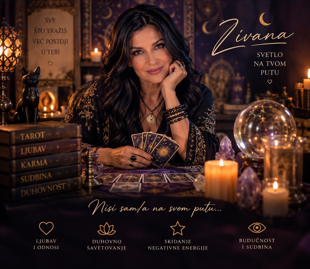 Živana sa tarot kartama